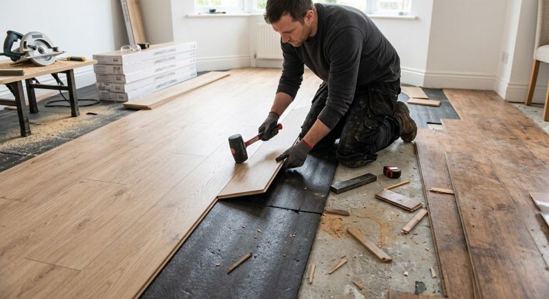 Laminate Floor Remodeling in Greensboro, NC