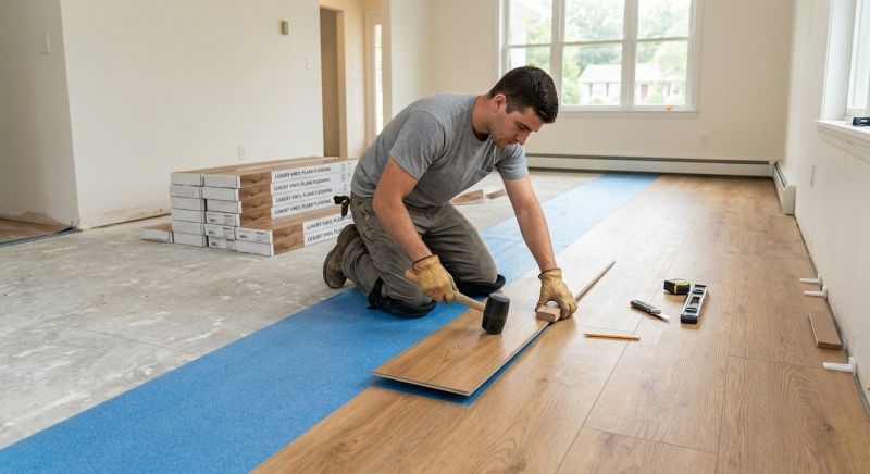 LVP Flooring Installation in Manassas, VA