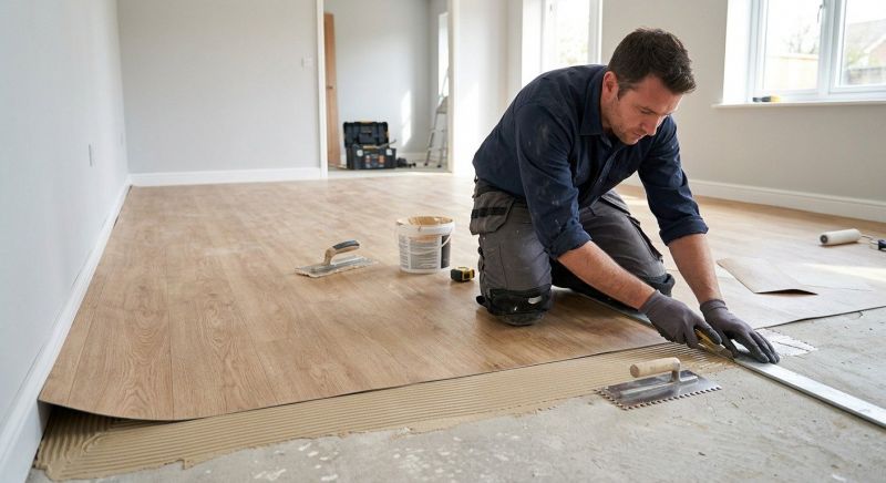Sheet Linoleum Installation in Nashville, TN