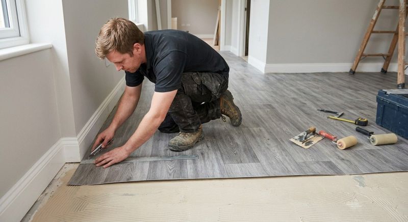 Sheet Linoleum Installation in Mckinney, TX