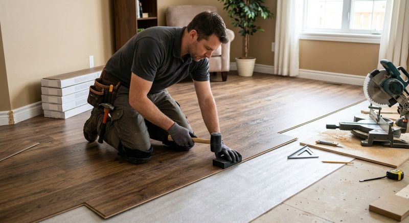 Wood Laminate Installation in Loudoun County, VA