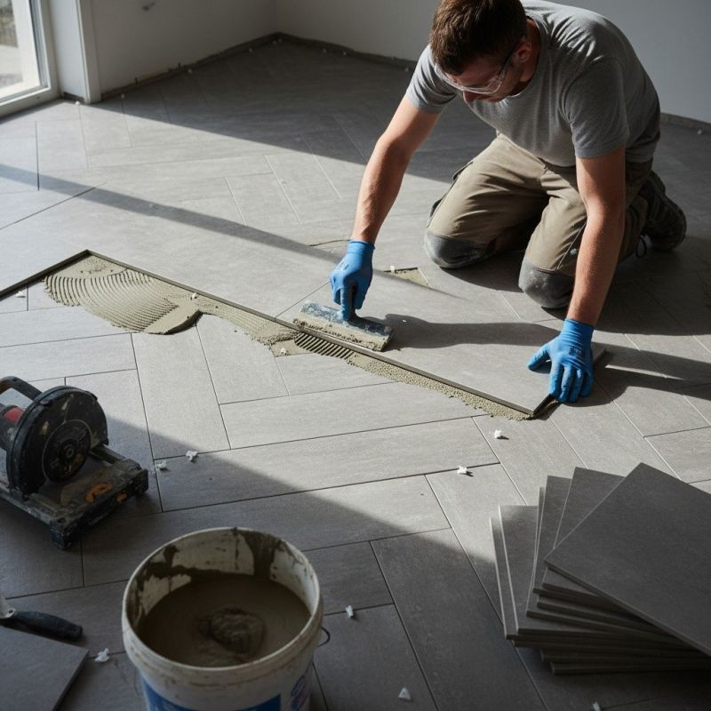 Bathroom Flooring Installation in Frederick, MD