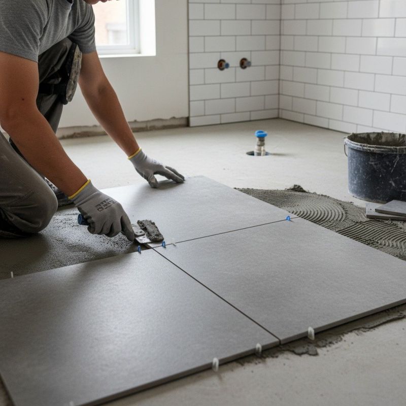 Ceramic Tiles Replacement in Fredericksburg, VA