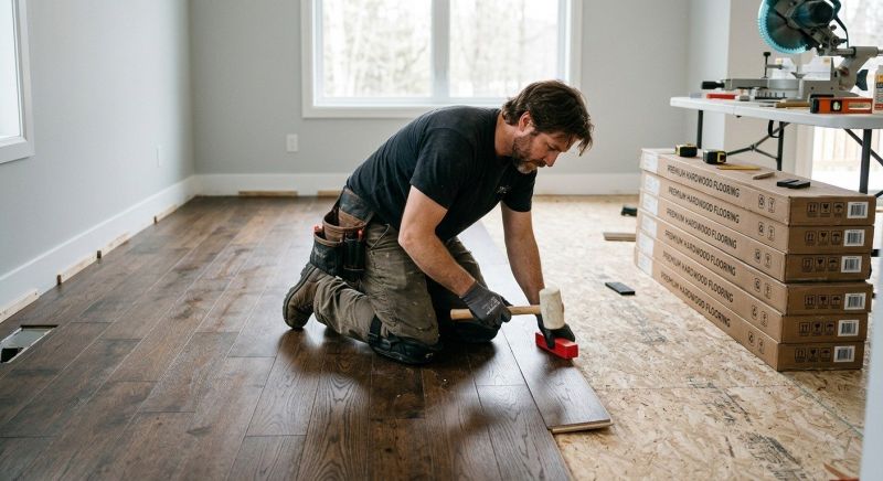 Finished Floor Installation in Fort Worth, TX