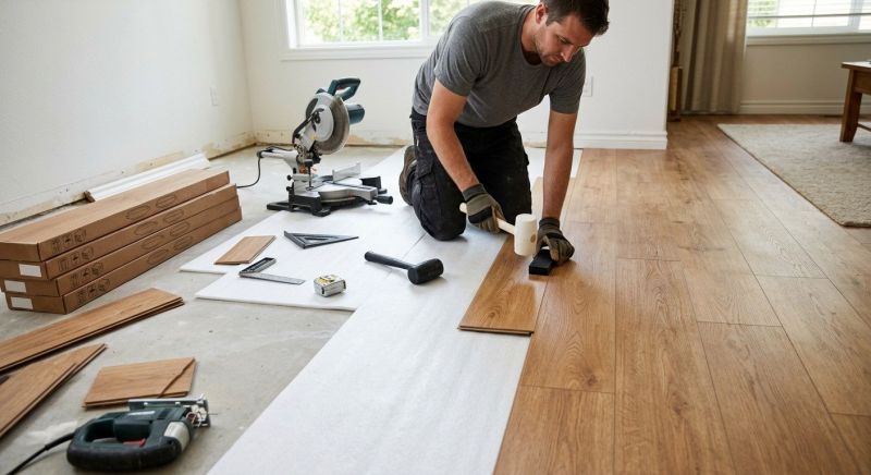 Laminate Floor Installation in Loudoun County, VA
