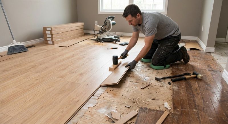 Laminate Floor Installation in Manassas, VA