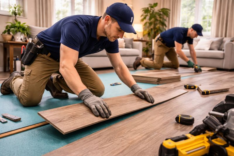 Laminate Floor Remodeling in Loudoun County, VA