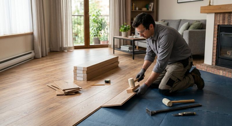 Laminate Flooring Replacement in Warrenton, VA