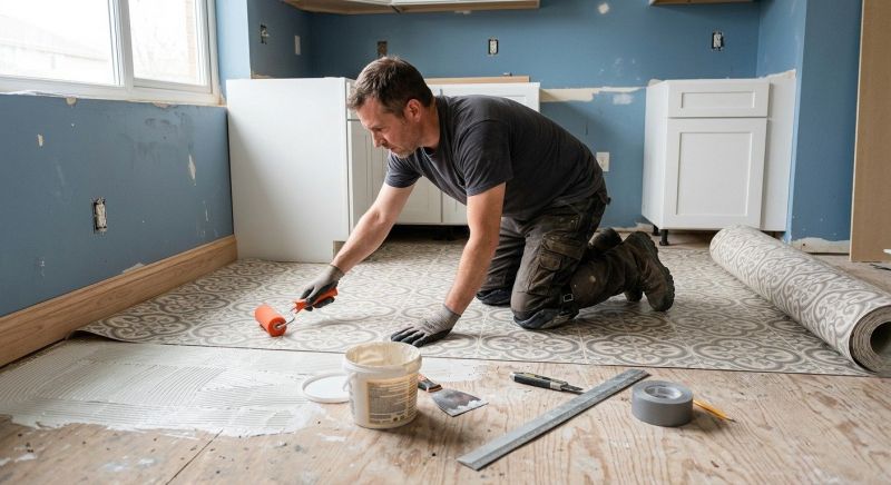 Sheet Flooring Installation in Georgetown, TX
