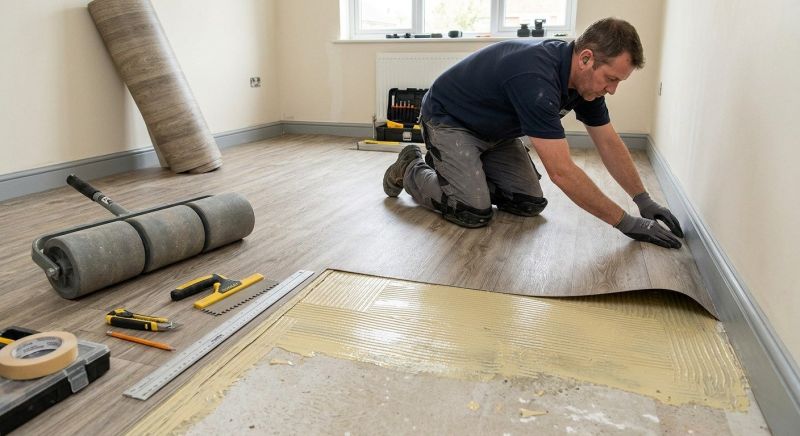 Sheet Flooring Installation in Gilbert, AZ