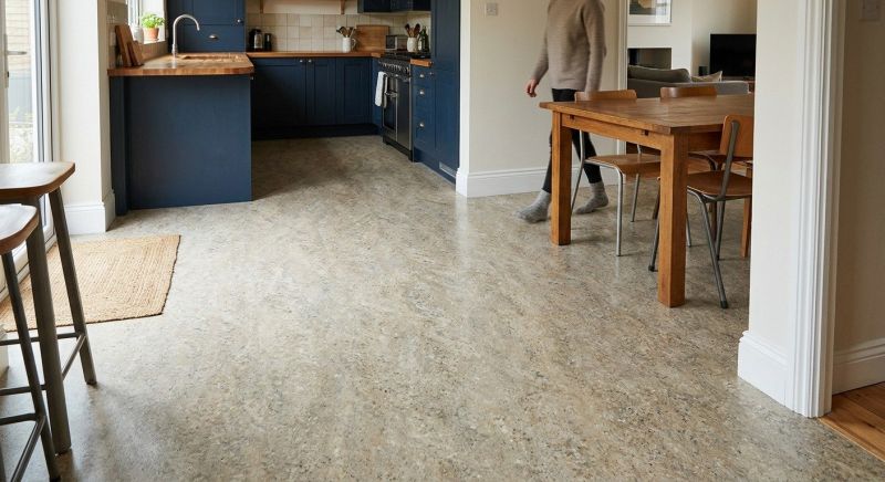 Sheet Linoleum Installation in Loudoun County, VA