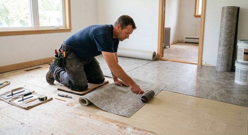Sheet Vinyl Installation in Arlington, TX