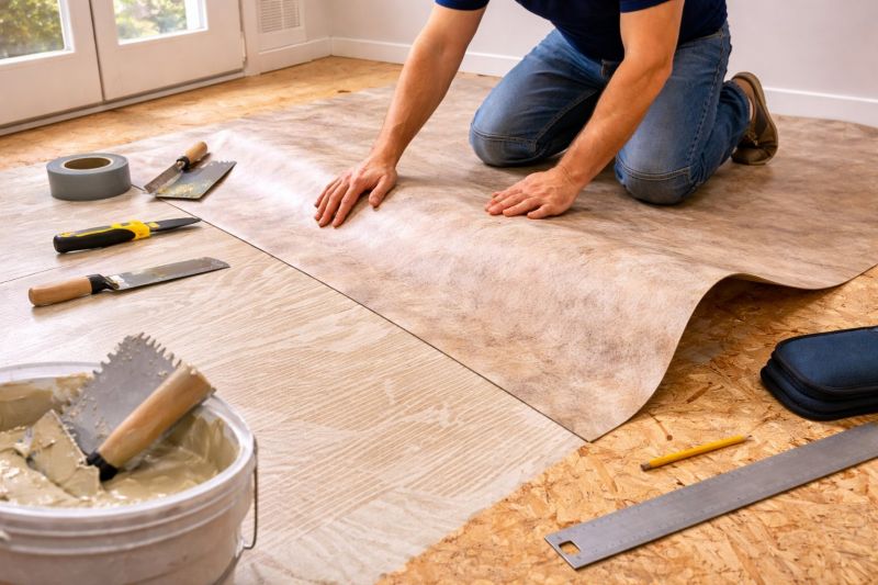 Sheet Vinyl Installation in Nashville, TN