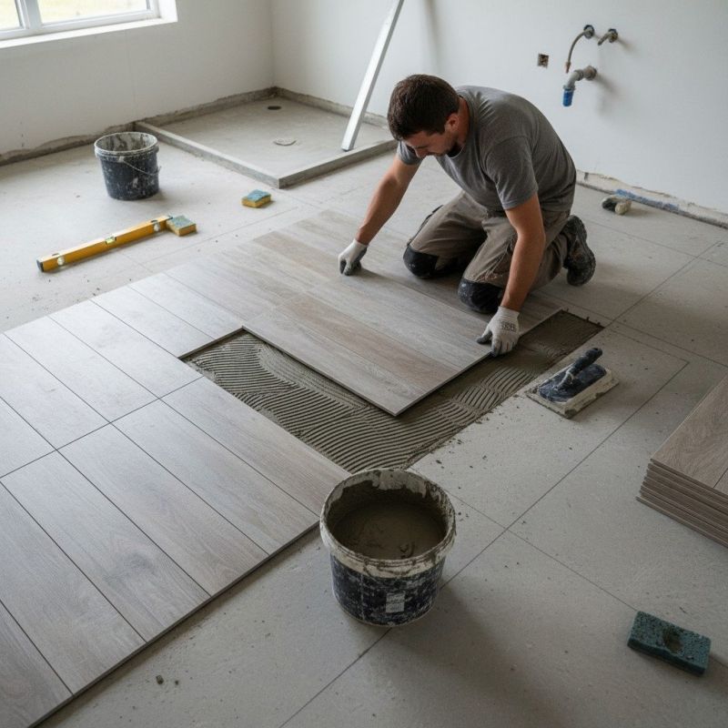 Travertine Floor Installation in Annapolis, MD