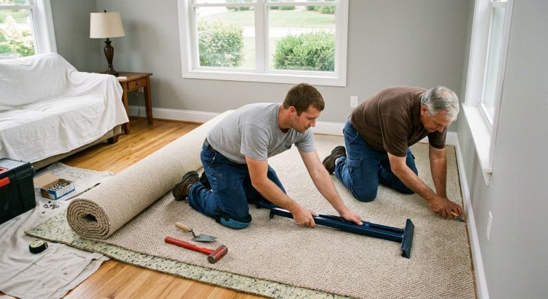 Wool Carpet Installation in Monmouth County, NJ